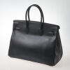 Herm&egrave;s Noir Epsom Birkin 35 Bag - 4