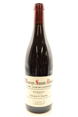 (1) 2010 Domaine Georges & Christophe Roumier Clos de la Bussiere, Morey-Saint-Denis Premier Cru [JR17]