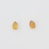 One Pair of Matched Yellow Sapphires. TW 1.35ct