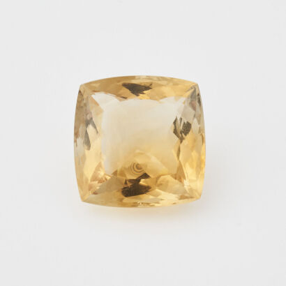 One 37.80 ct Loose Cushion Cut Citrine