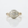 9ct Yellow Gold Ball Diamond Ring