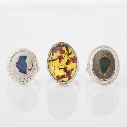 Collection of Two Stone Rings