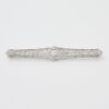 Platinum Diamond Brooch