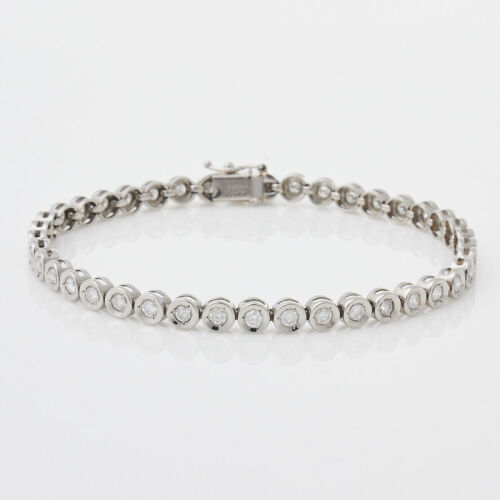 Platinum Diamond Tennis Bracelet