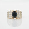 14ct Sapphire & Diamond Ring