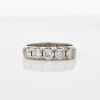 18ct White Gold, Five Stone Diamond Ring, TDW 1.00ct