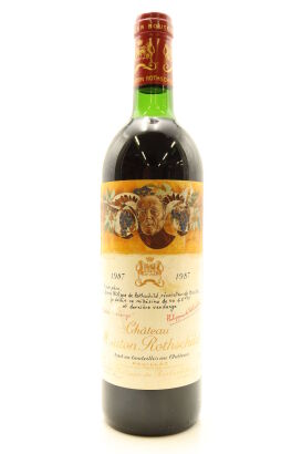 (1) 1987 Chateau Mouton Rothschild, Pauillac