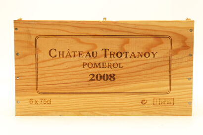 (6) 2008 Chateau Trotanoy, Pomerol [JR17] [RP96] [WE95] (OWC)