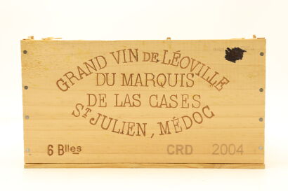 (6) 2004 Chateau Leoville-Las Cases 'Grand Vin de Leoville' Saint-Julien [WS95] (OWC)