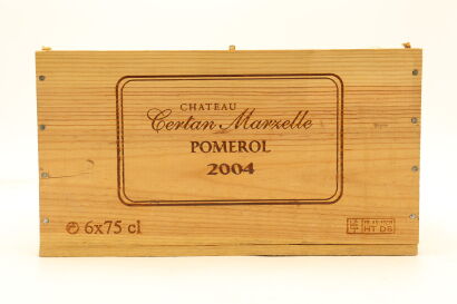 (6) 2004 Chateau Certan Marzelle, Pomerol (OWC)