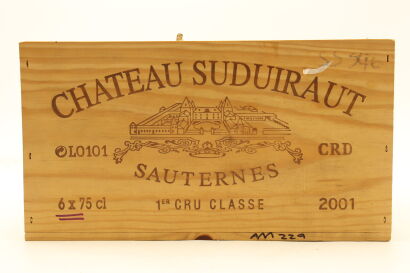 (6) 2001 Chateau Suduiraut, Sauternes [JR18] [WS98] (OWC)