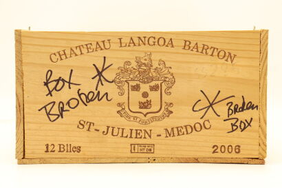 (12) 2006 Chateau Langoa-Barton, Saint-Julien [JR16.5] (OWC)