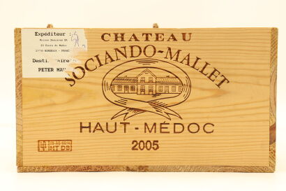 (12) 2005 Chateau Sociando-Mallet, Haut-Medoc [JR16] (OWC)