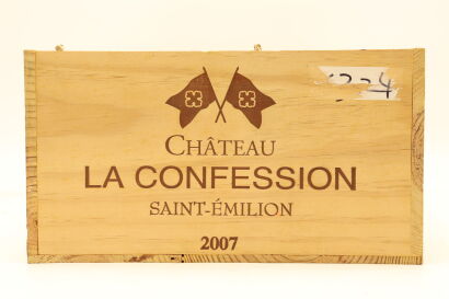 (12) 2007 Chateau La Confession, Saint-Emilion Grand Cru (OWC)