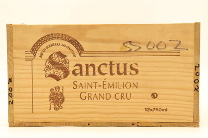 (12) 2007 Chateau Sanctus, Saint-Emilion Grand Cru (OWC)