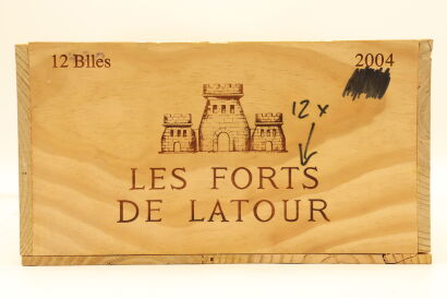 (12) 2004 Chateau Latour 'Les Forts de Latour', Pauillac [JR16.5] (OWC)