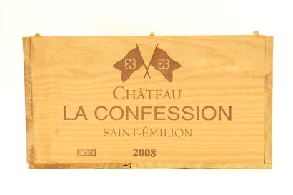 (12) 2008 Chateau La Confession, Saint-Emilion Grand Cru (OWC)