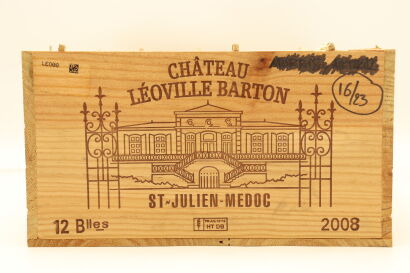 (12) 2008 Chateau Leoville Barton, Saint-Julien [WE96] (OWC)