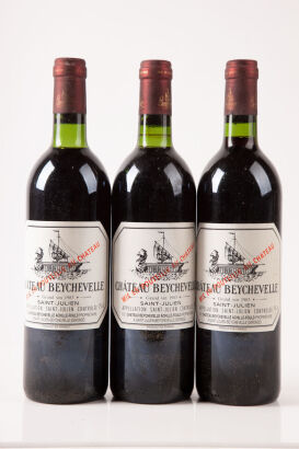 (3) 1983 Chateau Beychevelle, St Julien