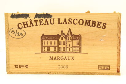 (12) 2008 Chateau Lascombes, Margaux [WE93] (OWC)