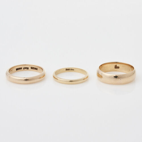 Collection of 18ct Gold Rings