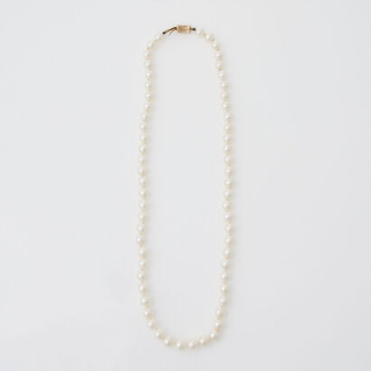 Akoya Pearl Strand with 14ct Yellow Gold Clasp.