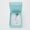 Sterling Silver Tiffany & Co Peretti Open Heart Pendant and Chain - 2