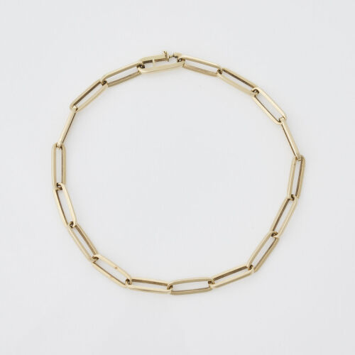 14ct Yellow Gold Oval Link Bracelet