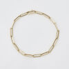 14ct Yellow Gold Oval Link Bracelet