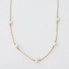 9ct Yellow Gold Pearl Necklace