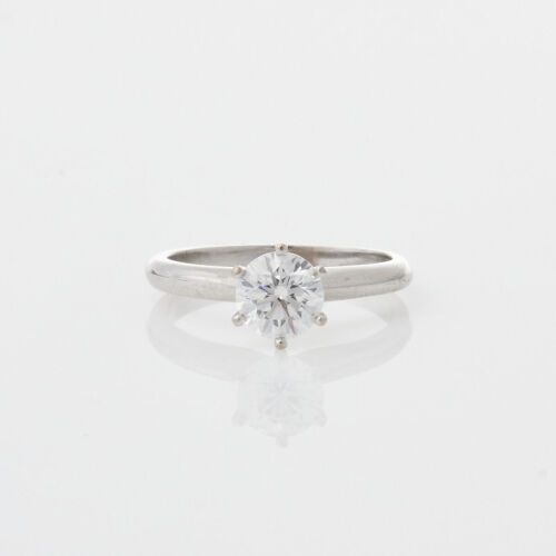 18ct White Gold Diamond Solitaire .72ct