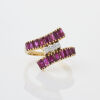 14ct Yellow Gold Ruby and Diamond Ring