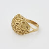 14ct Yellow Gold Dome Ring - 2