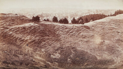 WILLIAM BEATTIE The Crater, Mt. Eden, Showing Ponsonby, Auckland