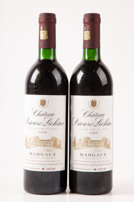 (2) 1988 Chateau Prieure Lichine, Margaux