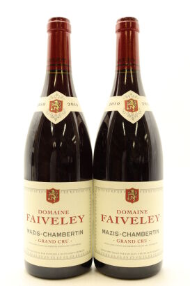 (2) 2010 Domaine Faiveley Mazis-Chambertin Grand Cru, Cote de Nuits [JR18] [WE95] [WS94]