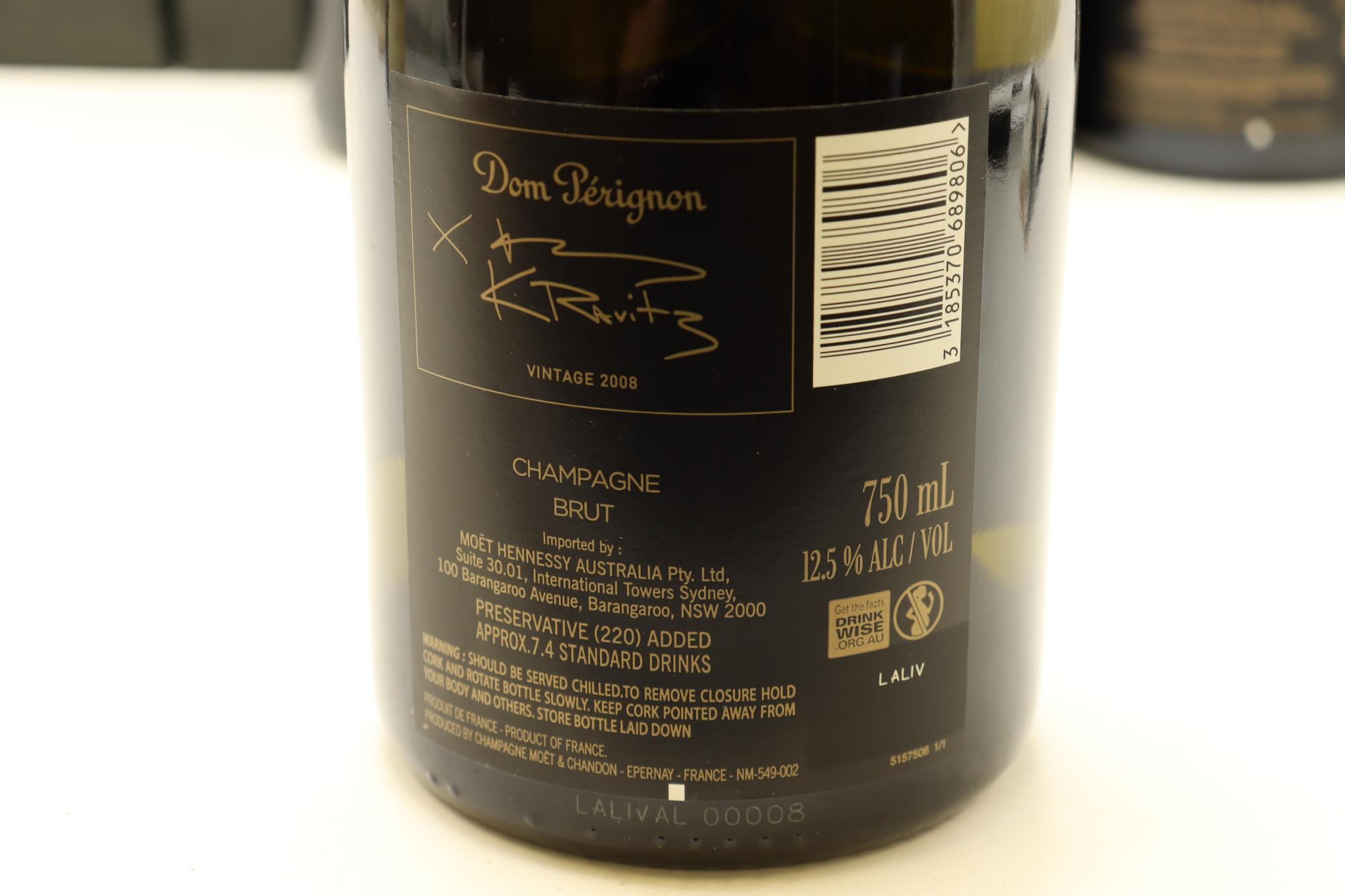 Dom Perignon Lenny Kravitz Ltd 2008 (if the shipping method is