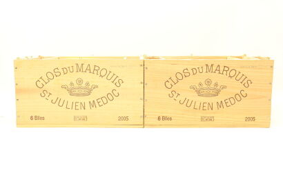 (4) 2005 Chateau Leoville-Las Cases 'Clos du Marquis', Saint-Julien (OWC)