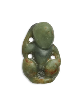 A Small, Old, Chinese Jade Pendant