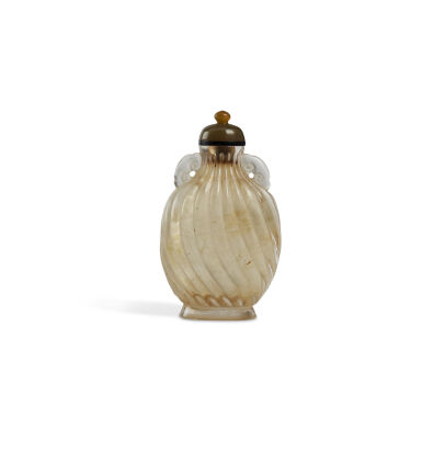 A 19th Century Chinese Crystal Snuff Bottle