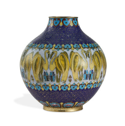 An Early-20th Century Cloisonné Vase