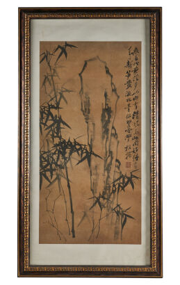 A Chinese Bamboo Painting