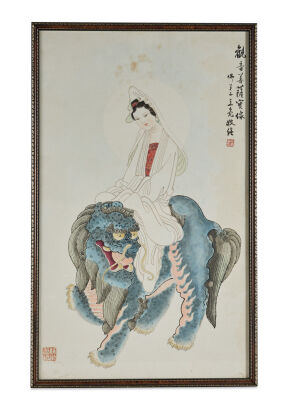 A Chinese Guanyin Painting