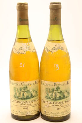 (2) 1985 Bouchard Pere & Fils Corton Charlemagne Grand Cru, Cote de Beaune