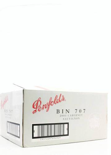 (6) 2004 Penfolds Bin 707 Cabernet Sauvignon