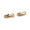 Tiffany & Co Etoile, 18ct Yellow Gold/Platinum Diamond Earrings - 2
