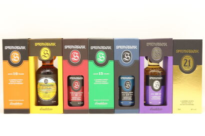 (1) Springbank Collection, Sold as one lot