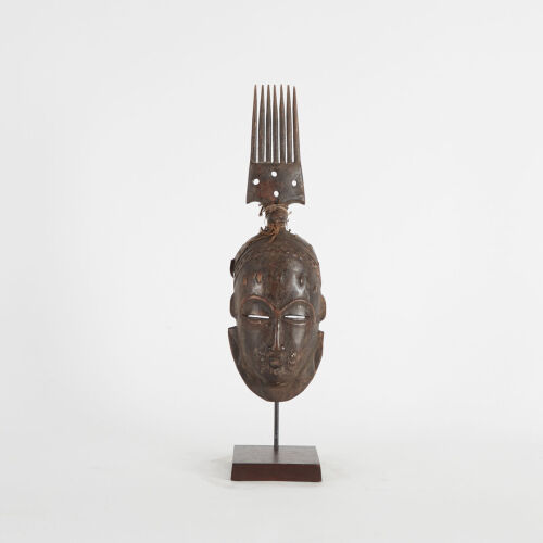 A Baule Mask, Ivory Coast