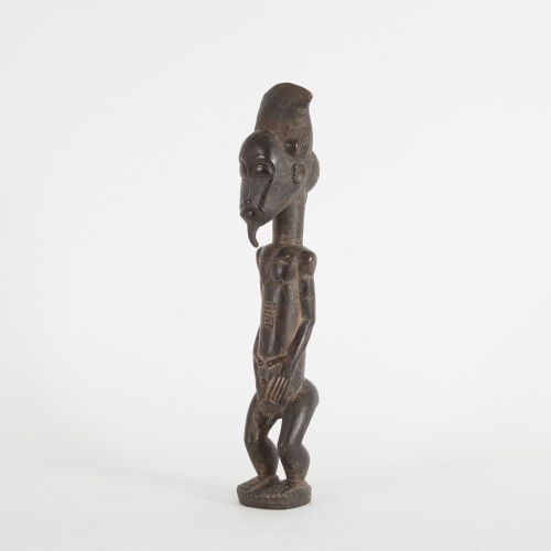 A Baule Figure, Ivory Coast