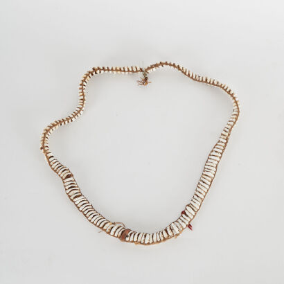 A Cowrie Shell Wewak Necklace, Papua New Guinea